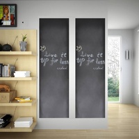 Wall Sticker Blackboard 2 Rolls with Chalks