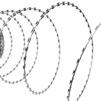 NATO Razor Wire Helical Wire Roll Galvanised Steel