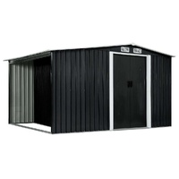 Garden Shed with Sliding Doors