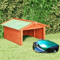 Robotic Lawn Mower Garage 72x87x50 cm Solid Firwood