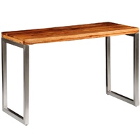 Dining Table Office Desk with Steel Leg