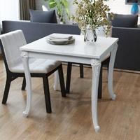 Dining Table High Gloss White