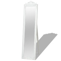 Free-Standing Mirror Baroque Style 160x40 cm