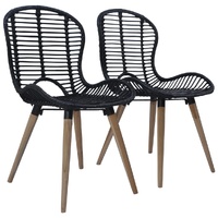 Dining Chairs Natural Rattan