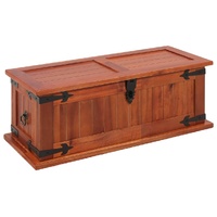 Storage Chest Solid Acacia Wood