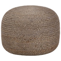 Handmade Pouffe 45x30 cm Jute