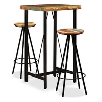 Bar Set Solid Wood Reclaimed