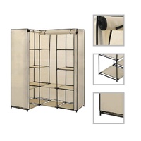 Corner Wardrobe 130x87x169 cm