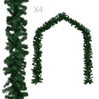 Christmas Garlands 4 pcs 270 cm PVC