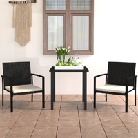 Garden Dining Set Poly Rattan