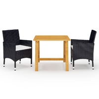 3 Piece Garden Dining Set