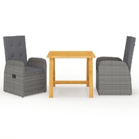 3 Piece Garden Dining Set