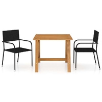 3 Piece Garden Dining Set