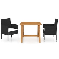 3 Piece Garden Dining Set