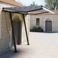 Manual Retractable Awning with Posts