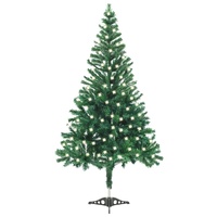 Artificial Christmas Tree with LEDs&Stand Branches