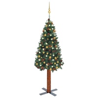 Slim Christmas Tree with LEDs&Ball Set