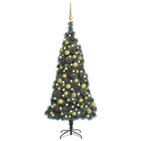 Artificial Christmas Tree LEDs&Ball Set PVC&PE