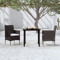 Garden Dining Set with Cushions