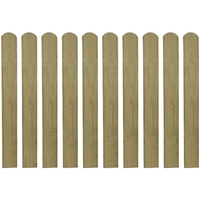 Impregnated Fence Slats Wood