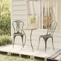 3 Piece Bistro Set Cast Aluminium