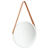 Wall Mirror with Strap