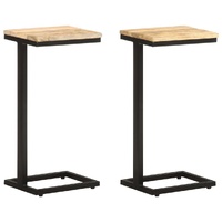 Sikeston Side Tables 2 pcs 31.5x24.5x64.5 cm