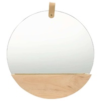 Wall Mirror Solid Pinewood