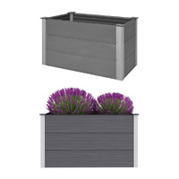 Garden Raised Bed WPC Grey