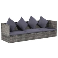 Garden Bed 200x60 cm Poly Rattan