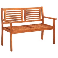 2-Seater Garden Bench Solid Eucalyptus Wood