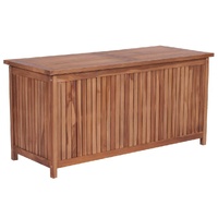 Garden Storage Box Solid Teak Wood