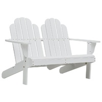 Double Adirondack Chair Wood