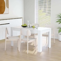 Dining Table 140x74.5x76 cm Engineered Wood