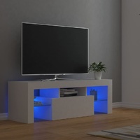 Crigglestone TV Cabinet with LED Lights 120x35x40 cm