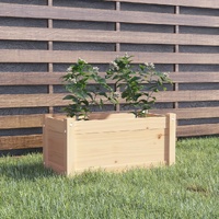 Garden Planter 60x31x31 cm Solid Pinewood