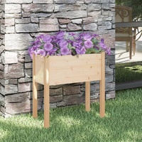 Garden Planter 70x31x70 cm Solid Pinewood