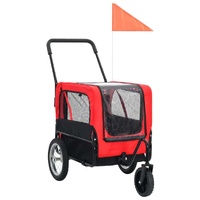 2-in-1 Pet Bike Trailer & Jogging Stroller