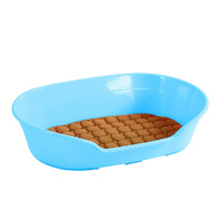 Pet Bed Plastic Dog Bedding Sleeping Resting Washable Basket