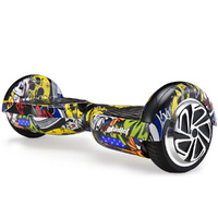 BULLET Electric Hoverboard Scooter 6.5 Inch Wheels, Colour LED Lighting, Carry Bag, Gen III