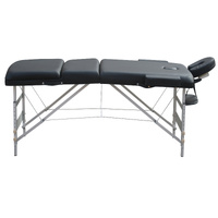 3 Fold Portable Aluminium Massage Table Massage Bed Beauty Therapy