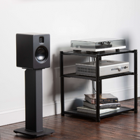 Kanto Tall Fillable Speaker Stands with Isolation Feet - Pair