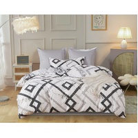 Ashwin Quilt Doona Duvet Cover Set