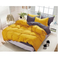 1000TC Reversible Duvet Doona Quilt Cover Set