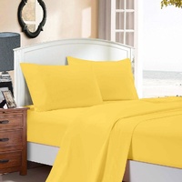 1000TC Ultra Soft Single Size Bed Flat & Fitted Sheet Set