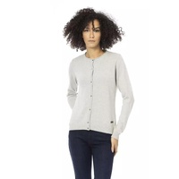 Baldinini Monogram Long Sleeve Shirt with Metal Detail