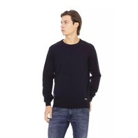 Baldinini Crewneck Sweater with Metal Monogram