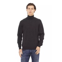 Baldinini Monogram Turtleneck Sweater