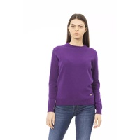 Baldinini Monogram Long Sleeve Sweater