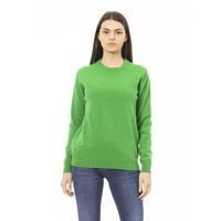 Baldinini Monogram Long Sleeve Crewneck Sweater